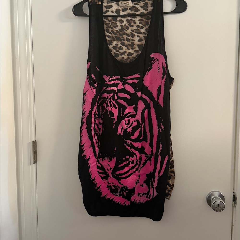 Free Kisses Leopard Print Top